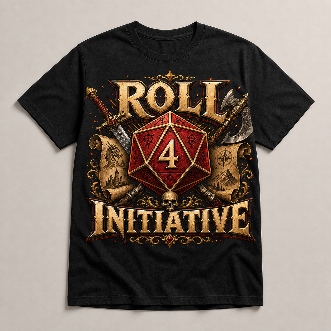 Roll 4 Initiative [shirt #5]