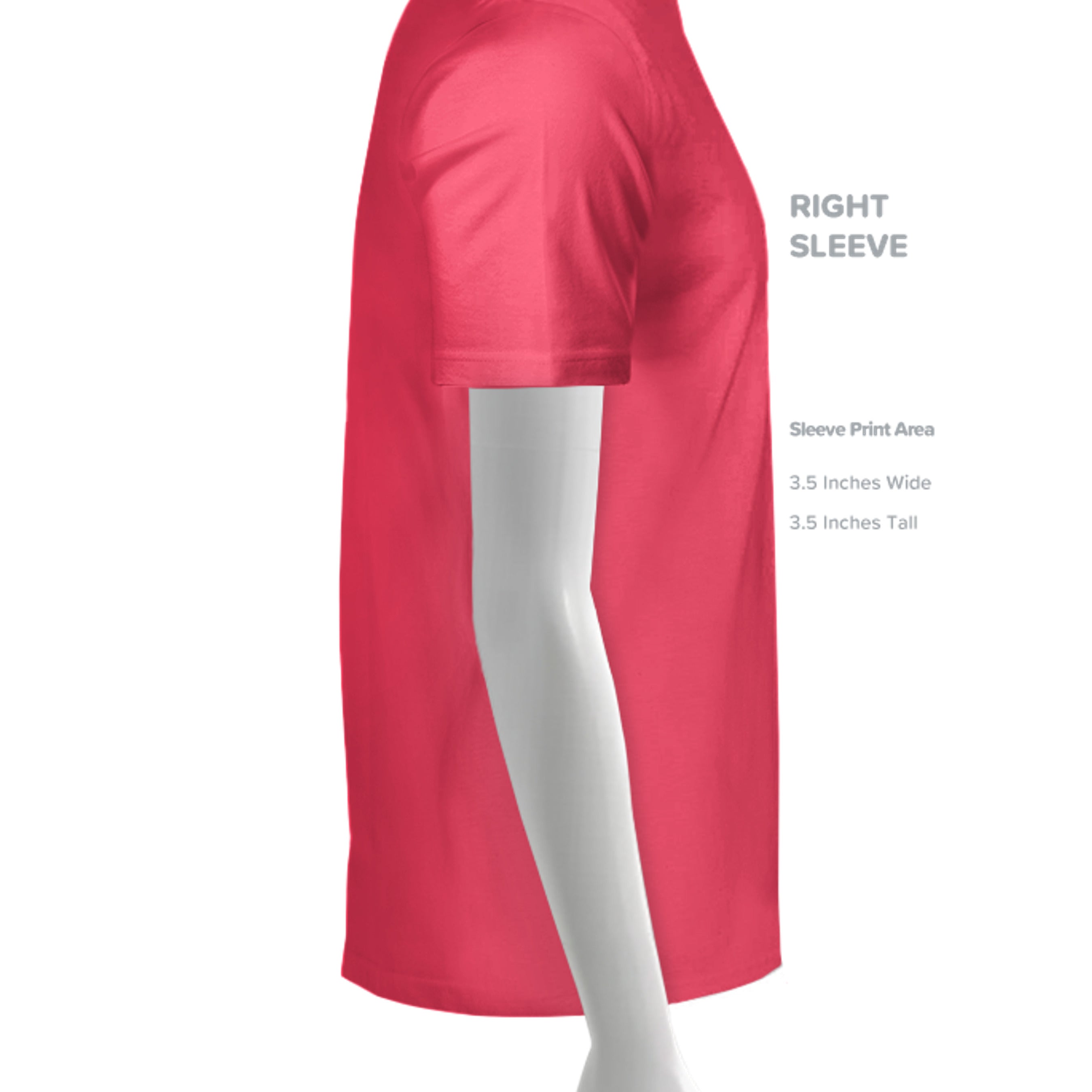 Hot Coral - LST353 - SLEEVE_RIGHT